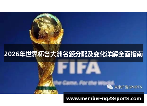 2026年世界杯各大洲名额分配及变化详解全面指南